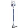 Candy CVIVA10 011 Scopa Elettrica senza Fili e senza Sacco, Batteria 22V, 3 modalità di pulizia in 1, Autonomia 35 min, Funzione Turbo e Luci Led, Bianco