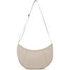 Freddy Borsa da spalla a mezzaluna in canvas con zip