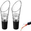 banjiabb 2 pezzi aeratori per vino e decanter per vino, decanter con aeratore, versatore per vino, versatore per vino, decanter per vino rosso, decanter per vino, per feste, bar