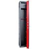 Utilia Armadio Portafucili 7 posti in Acciaio mm. 400x280x1480 h con serratura a Doppia mandata Cassetto portamunizioni - KG145-7