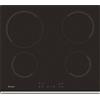 Candy CH 64 XB Piano Cottura Elettrico 4 Fuochi 60 cm Vetroceramica colore Nero