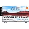 Xiaomi Smart TV 65 Pollici 4K Ultra HD Display QLED Sistema Google TV DVBT2/C/S2 Classe G Wi-Fi colore Grigio / Titanio - ELA5485EU
