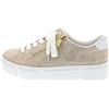 Rieker N5917, Sneaker Low Donna, Gold, 39 EU