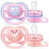 Philips Spa Ultra Air Philips Avent 0-6M 2 Succhietti Fantasia Rosa