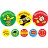 SuperStickers Adesivi di lode spagnola, confezione da 1240 adesivi in varie misure, perfetti per insegnanti.