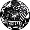 Instant Karma Clocks | Orologio da Parete Cinema | Design Film Vintage per Casa Studio o Sala Home Theater | Regalo per Cinefili e Appassionati