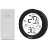 La Crosse Technology - WS6219 Stazione di temperatura con min/max - Nero