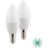 VIVIDA BIPACK LAMPADINE LED C37 E14 5W 4000K CONFEZIONE 2 PEZZI