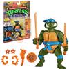 TEENAGE MUTANT NINJA Tartarughe Ninja, statuetta articolata da 10 cm, collezione Classica, Leonardo, per bambini dai 4 anni, T0001A