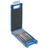 Pferd DF4211140D126 - Set di 5 lime ad aghi diamantate D126, 11 pezzi, colore: Argento