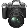 Fujifilm Digital X-T5 Fotocamera Mirrorless 40MP (Pixel Shift Multi Shot 160MP) KIT XF16-80mmF4, Sensore X-Trans CMOS 5 HR, IBIS, Filmati 6.2K 30p, Schermo LCD 3 tiltabile,Argento,Compact