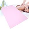 Brrnoo Lenzuolo da Massaggio per Spa,Copertura Protettiva per Lettino da Massaggio,Set di Lenzuola per Lettino da Massaggio in Microfibra,2 Pezzi Riutilizzabili,Impermeabili,Resistenti All'olio,(rosa)