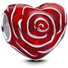 PANDORA Charm Momenti 793673C01 Cuore rosa