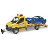 Bruder BRD02675 MB Sprinter trasporto BRUDER Roadster con luci e suono