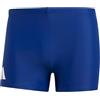 adidas Uomo Solid Swim Boxers, Dark Blue/White, 40