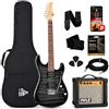 Pyle Kit Chitarra Elettrica con Amplificatore Rock, Chitarra Full Size da 100 cm per Bambini e Giovani con Pickup Humbucker, Ideale per Casa, Lezioni e Pratica