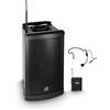 LD Systems Roadman 102 HS B5 - Altoparlante PA portatile con microfono a mano, 584 - 607 MHz
