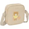 Safta PRESCUCOLAR - Borsa a tracolla piccola, borsa per bambini, ideale per bambini dai 5 ai 14 anni, comoda e versatile, qualità e resistenza, 16 x 4 x 18 cm, colore beige, beige, Estándar, Casual