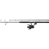 PENNA Wrath Ii Boat Spinning Combo, Canna per Catturare un'Ampia Gamma di Specie d'Acqua Salata, Merluzzo, Pollock, Spigola, Halibut, Nero, 2.13 m, 20-30 Libbre