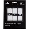 adidas Set Overgrip Padel 3pz Bianco Unica