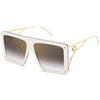 Carrera Occhiali da Sole Carrera CA UNICA/SE IVORY/GOLD MIRROR ON BROWN SHADED 60/14/130 donna