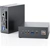 NiPoGi Mini PC Ryzen 7 3750H, PC Desktop 16GB RAM 512GB SSD M.2, Supporto per Mini Computer SSD/HDD da 2,5,Wi-Fi doppio,Piccolo PC con Triplo Display 4K per Ufficio/Home Theater
