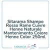 Sitarama Shampo Rosso Rame Cuivre Henne Naturale Mantenimento Colore Henne Color 250ml