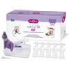 BUONA SpA SOCIETA' BENEFIT Nebial 3% Kit - Soluzione Ipertonica Con Acido Ialuronico 20 Flaconcini 5ml + Spray Sol