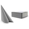 Alvotex Chic Airlaid 50 - Tovaglioli USA e Getta in similtessuto, di Alta qualità, Airlaid, Grigio., 40 x 40 cm