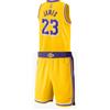 COMPLETO CANOTTA/JERSEY+PANTA CON TASCHE X COLLEZIONE-BASKET-LAKERS-JAMES 23 o 6
