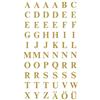 Avery Zweckform Piccoli adesivi con lettere dorate