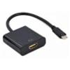 Gembird Cavo adattatore USB Tipo-C A HDMI 4K 60HZ 15 CM Nero