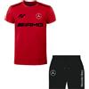EA Corporation Completo Personalizzato T-Shirt e Pantaloncino Mercedes gp