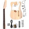 Kit Chitarra Elettrica FAI DA TE Strumento Corpo In Tiglio per le Parti di