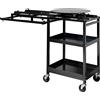SOGI Carrello con tavola girevole SOGI CR-GR-120 - per sabbiatrice SOGI S-120 - 2 ripiani - altezza 1000 mm - tavola � 460 mm