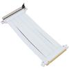 Lazmin112 Cavo Riser PCIE 5.0 X16, Adattatore di Estensione GPU Bianco da 128 Gbps, Compatibile con RTX4090 (ti) e (xt), per Case di PC, Server, Giochi, con Protezione Cavo Unica