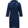 Generico Accappatoio Microfibra Uomo Donna Salvaspazio Unisex con Cappuccio INTIMOEGIDIO (BLU, XXL)