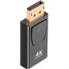 AXFEE Adattatore DisplayPort a HDMI 4K, Risoluzione 4K@30hz DP Maschio a HDMI Femmina Convertitore, HDMI Adattatore Displayport, per HDTV, Monitor, Proiettori, Portatili, Desktop