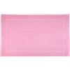 Caleffi Spugnissima - Tappeto-bagno Sirena Tinta Unita CM. 70x130 Rosa