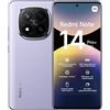 Xiaomi Smartphone Xiaomi Redmi Note 14 Pro+ 5G, 8+256GB, fotocamera AI di livello professionale da 200MP, IP68, HyperCharge da 120W, funzionalità AI (caricabatterie non incluso), Viola