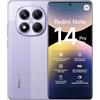 Xiaomi Smartphone Xiaomi Redmi Note 14 Pro 5G, 8+256GB, fotocamera AI da 200MP, IP68, ricarica turbo da 45W con batteria da 5110mAh, funzionalità AI (caricabatterie non incluso), Viola