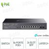 OMADA SG2210MP - TP-Link Omada SG2210MP Switch con 8 Porte Gigabit PoE+, 2 Porte SFP+ - Managed L2+