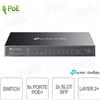 OMADA SG2210P - TP-Link Omada SG2210P Switch con 8 Porte Gigabit PoE+, 2 Porte SFP+ - Managed L2+
