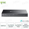 OMADA ES210GMP - TP-Link Omada ES210GMP Switch con 10 Porte Gigabit con 8 porte PoE+ - Easy Managed