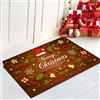 YISKY Zerbini Natalizi, 40 × 60 CM Zerbino Natalizio Ingresso, Decorazione Casa Zerbino, Tappeto Assorbente Antiscivolo, Tappetino Antiscivolo con Motivo Natalizio, per Interni ed Esterni (M4)