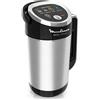 Moulinex Frullatore Chauffant Easy Soup Noir Argento 1000W 3L LM841810
