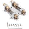 SG Store 1Pc Stabilizzatore Tremolo In Ottone Per Chitarra Regolatore Di Arming Tremolo Per Sistemi Di Ponti Tremolo Compatibile Con Floyd Rose Compatibile Con Fender Compatibile Con Gotoh (Doppio)