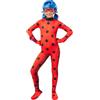 Funidelia | Costume di Ladybug con accessori per ragazza per bambina Cartoni Animati, Ladybug, Miraculous - Costume per bambini e accessori per Feste, Carnevale e Halloween - Taglia 5-6 anni
