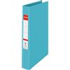 Esselte 626497 Raccoglitori a 2 Anelli con Copertina Rigida, Capacità di 190 Fogli in Formato A4, Utilizzabile a Casa e in Ufficio, Gamma Colour'Breeze, Dorso da 42 mm, Blu, Confezione da 10 Pezzi