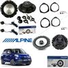 Alpine EvoTuning Kit 6 Casse Altoparlanti Alpine per Fiat 500L - 500X Ant+Post